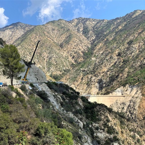 Santa Anita Dam Emergency Access Road Stabilization