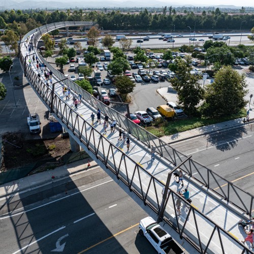Jeffrey Open Space Trail / I-5 Bicycle and Pedestrian Bridge
