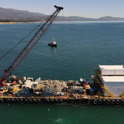 Offshore Desal Pump Platform Stabilization Project