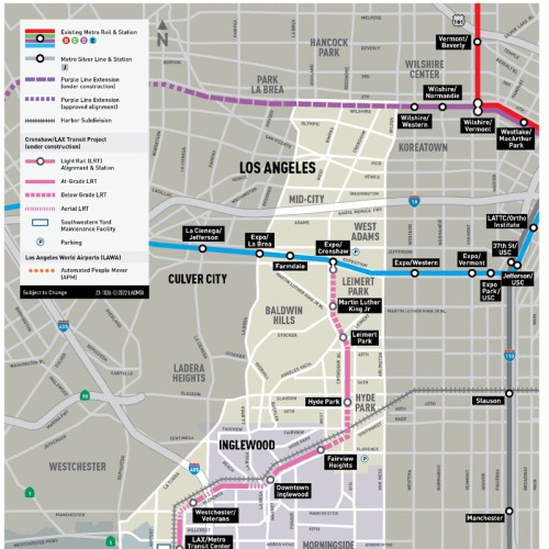 Crenshaw/LAX Corridor K Line